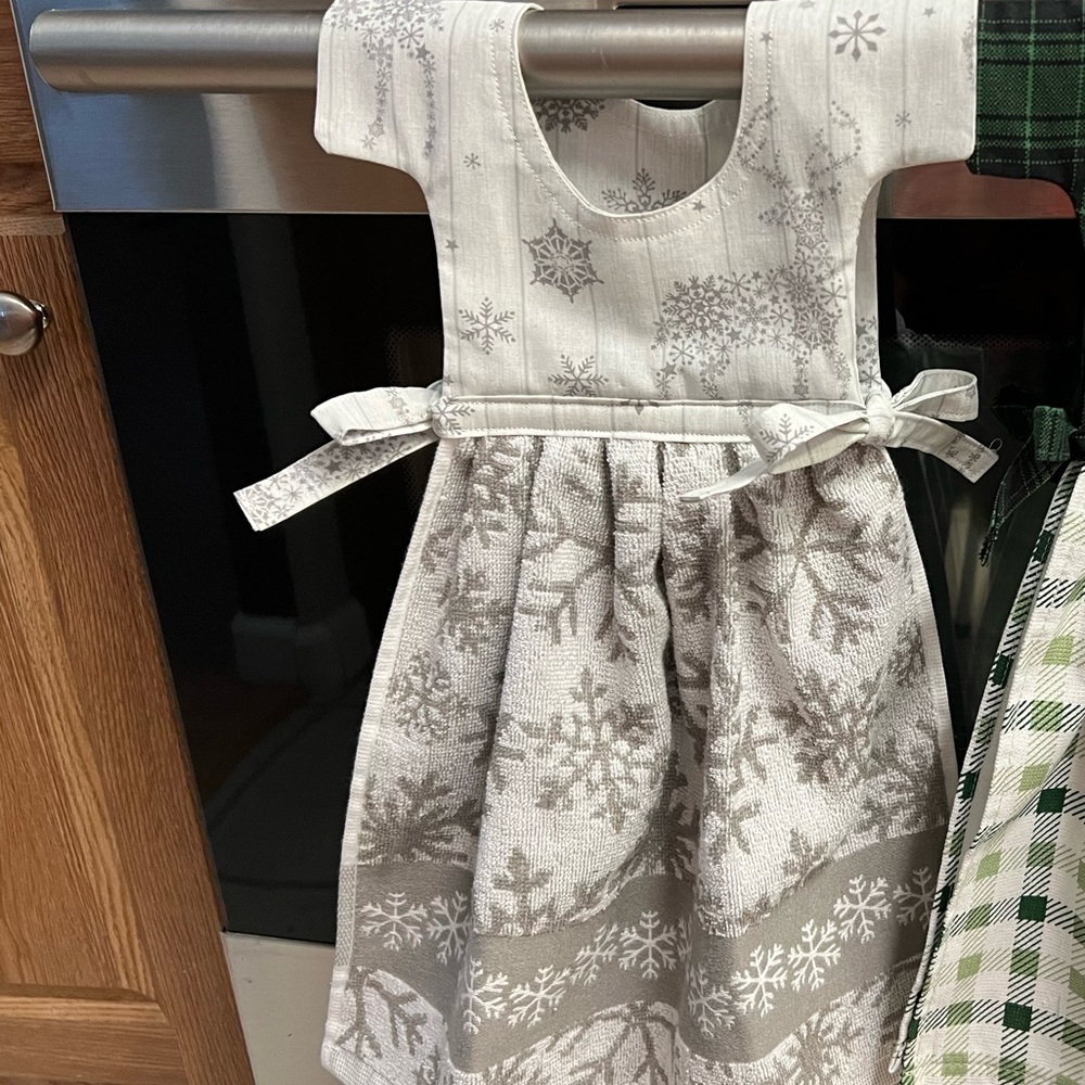 Handmade Kitchen Hanging Dress Towel